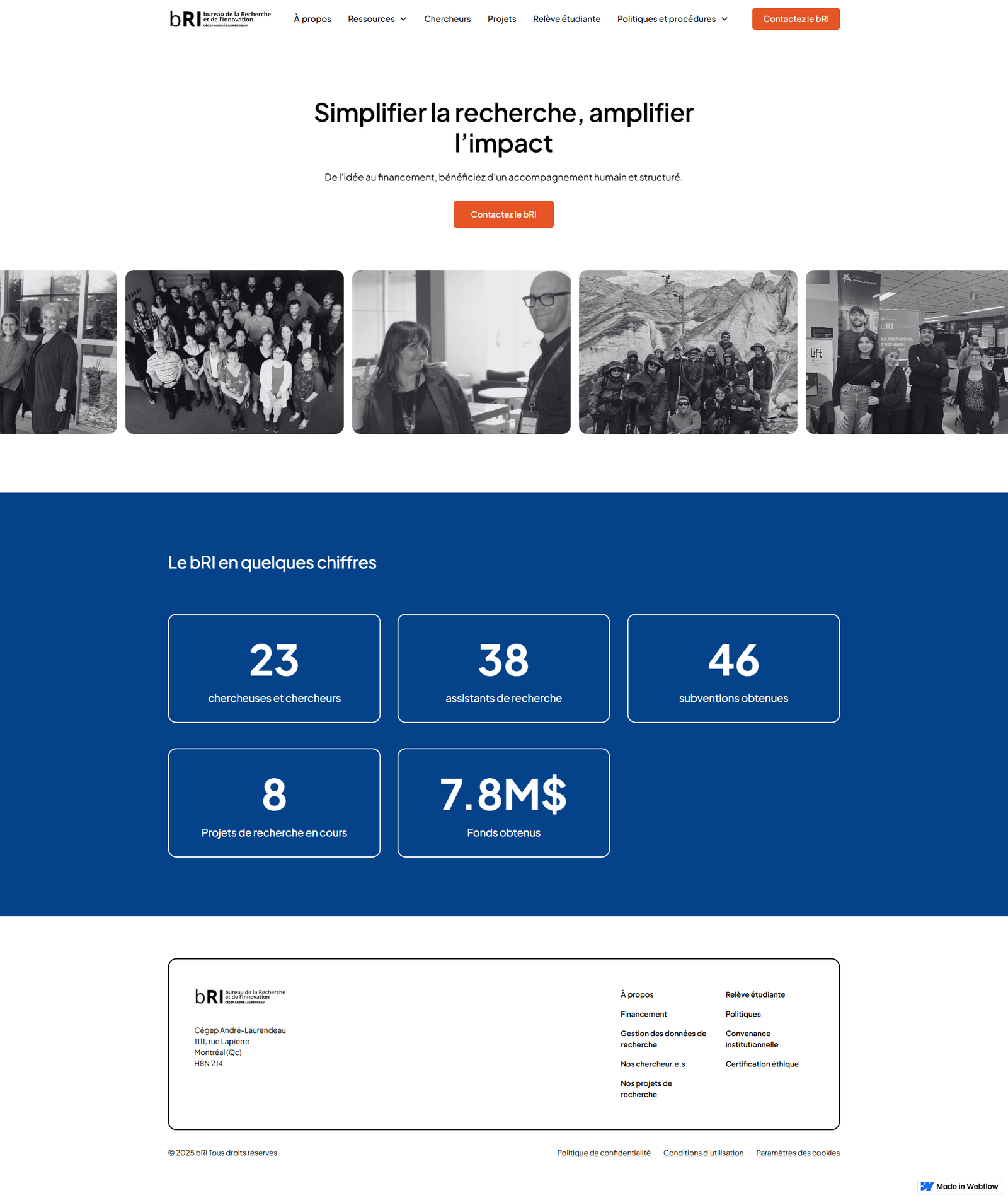 BRI Homepage